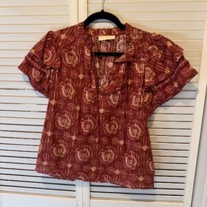 Ulla Johnson Lilli Top in Amaranthus size 4 NWOT